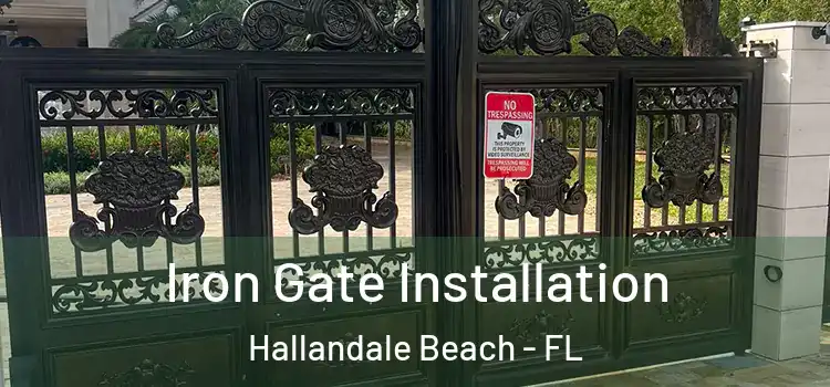  Iron Gate Installation Hallandale Beach - FL